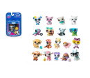 Figurka Littlest Pet Shop plast mix druhů na kartě 10x15,5cm