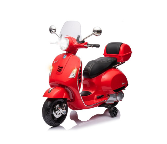 Elektrický skútr Milly Mally Vespa GTS Super red, Červená