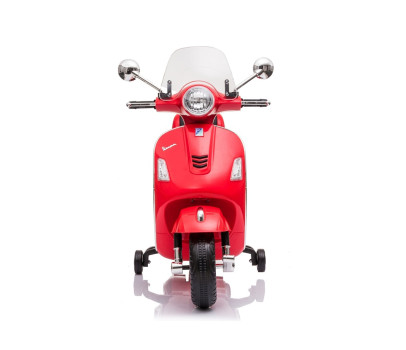 Elektrický skútr Milly Mally Vespa GTS Super red, Červená