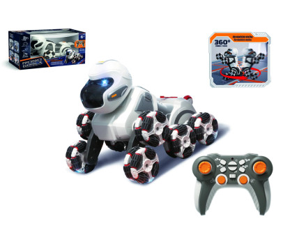 Gorila RC vypouštějící páru plast 24cm 2,4GHz na bat. + dobíjecí pack se světlem, zvukem v krabici