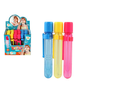 Bublifuk mini 20 ml gelový 12cm 3 barvy 24ks v boxu