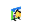 Zažehlovací korálky created 8000ks + 10 šablon s doplňky v plastovém boxu 26x17x13cm
