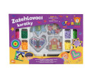 Zažehlovací korálky created 3000ks + 4 podložky s doplňky v krabici 40x27x3,5cm