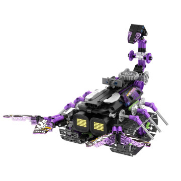 Stavebnice iM.MASTER robot RC 3v1 2,4GHz 459 dílků na baterie + dobíjecí pack v krabici 35x27x7cm