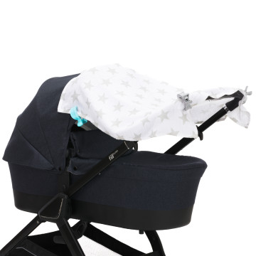 Fillikid Kolíčky na kočárek 4 kusy grey/mint