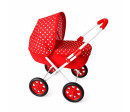 Dětský kočárek pro panenky New Baby Anička red