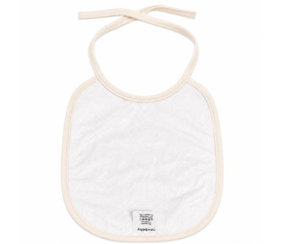 Dětský froté bryndák podšitý PVC New Baby béžový, Béžová