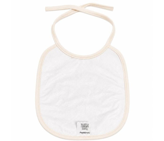 Dětský froté bryndák podšitý PVC New Baby béžový, Béžová
