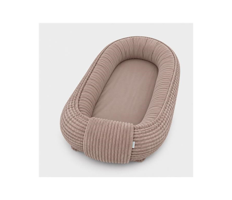 Hnízdečko pro miminko New Baby Manšestr brown, Hnědá Hnízdečko pro miminko New Baby Manšestr brown, Hnědá