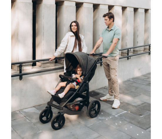 Stroller seat unit mono/pro premium grey