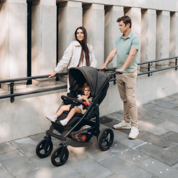 Stroller seat unit mono/pro premium grey