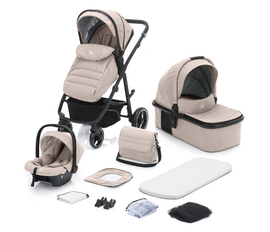 Fillikid Kočárek set Jaguar nature melange