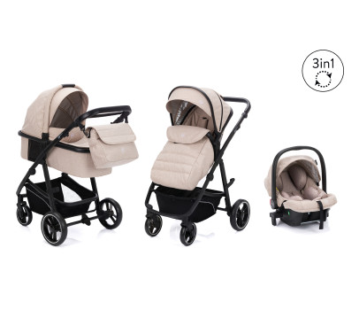 Fillikid Kočárek set Jaguar nature melange