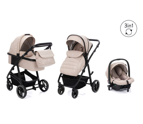Fillikid Kočárek set Jaguar nature melange