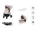 Fillikid Kočárek set Jaguar nature melange Fillikid Kočárek set Jaguar nature melange
