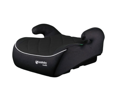 IslaBaby Guardio – podsedák do auta pro děti 125–150 cm | černý 2026, Černá