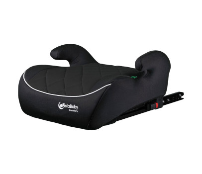 IslaBaby GuardioFix – podsedák do auta pro děti 125–150 cm s ISOFIX | černý 2026, Černá