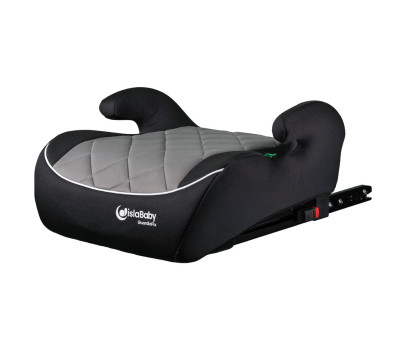 IslaBaby GuardioFix – podsedák do auta pro děti 125–150 cm s ISOFIX | šedý 2026, Šedá