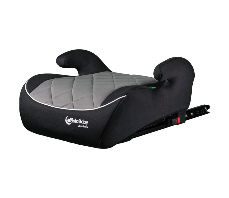 IslaBaby GuardioFix – podsedák do auta pro děti 125–150 cm s ISOFIX | šedý 2026, Šedá IslaBaby GuardioFix – podsedák do auta pro děti 125–150 cm s ISOFIX | šedý 2026, Šedá