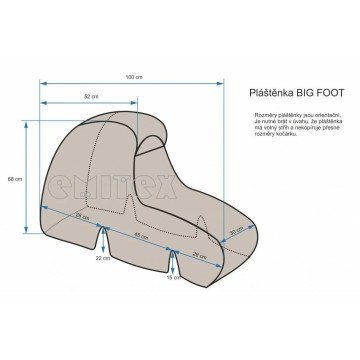 Pláštěnka Big Foot Emitex