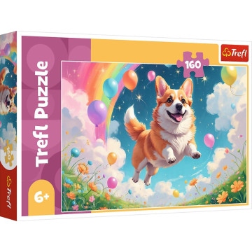 Puzzle Nejlepší přítel člověka 41x27,5cm 160 dílků v krabici 29x19x4cm