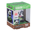 Lampička Panda Minecraft na baterie v krabičce 10,5x14x9cm