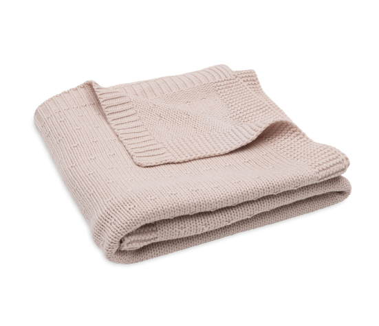 Deka 75x100cm Sprinkle Knit Silk Rose