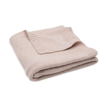 Deka 75x100cm Sprinkle Knit Silk Rose