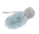 Fillikid Dětské zimní rukavice z jehněčí kožešiny Ice blue vel. 0-12 měsíců