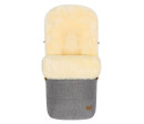 Fillikid Fusak zimní z jehněčí kožešiny Bernina lightgrey melange