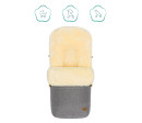 Fillikid Fusak zimní z jehněčí kožešiny Bernina lightgrey melange