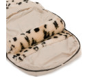 Fillikid Fusak zimní z merino jehněčí kožešiny Bernina snow Leopard Nature