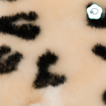 Fillikid Fusak zimní z merino jehněčí kožešiny Bernina snow Leopard Nature