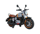 Dětská elektrická motorka Baby Mix Rider šedá