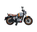 Dětská elektrická motorka Baby Mix Rider šedá
