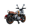 Dětská elektrická motorka Baby Mix Rider šedá Dětská elektrická motorka Baby Mix Rider šedá