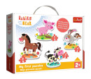Puzzle baby My first puzzles Classic - Na farmě 14 dílků v krabici 27x19x6cm
