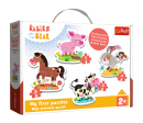 Puzzle baby My first puzzles Classic - Na farmě 14 dílků v krabici 27x19x6cm