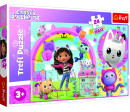 Puzzle Maxi 24 dílků Gabby´s Dollhouse 60x40cm v krabici 40x27x4,5cm