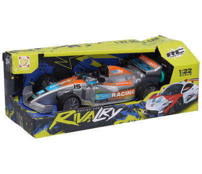 Formule Tornado RC 27MHz 19,5cm na baterie se světlem 2 barvy v krabici 25x11x11cm