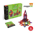 Magnetická stavebnice magneted 60 ks v krabici 33x23cm