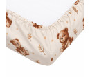 Bavlněné prostěradlo do postýlky New Baby Sweet baby bears 120x60cm, Dle obrázku