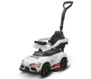 Dětské odrážedlo s vodící tyčí Toyota GR Supra GT4 Baby Mix bílé