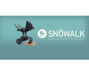 SNOWALK - lyže ke kočárku Černá