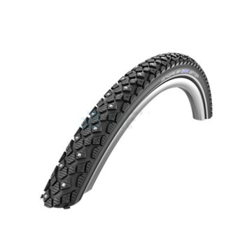 Náhradní pneumatika ke kočárkům TFK 16" kola - Schwalbe plášť Road Cruiser 16x1.75 KevlarGuard černá+reflexní pruh