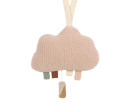 Knitted Musical Little Universe Cloud milky/powder pink