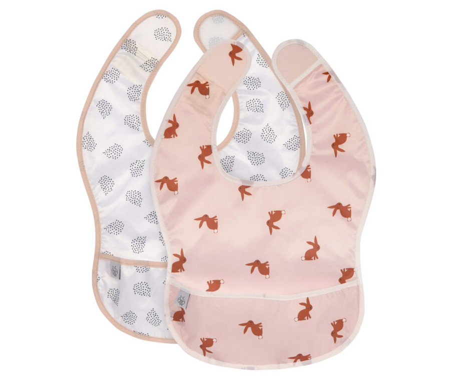 Lightweight Bib Little Forest rabbit