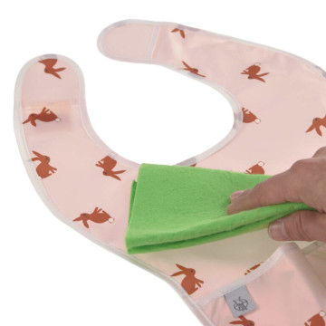 Lightweight Bib Little Forest rabbit