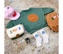 Lunch Set Little Gang Smile milky/ocean green