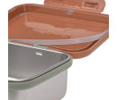 Lunchbox Stainless Steel Happy Prints caramel